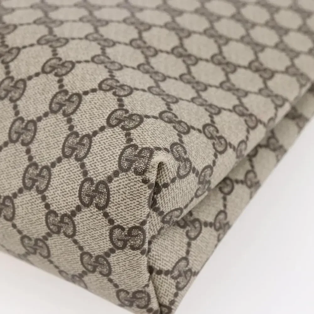 Gucci GG Supreme Web Tote Bag Beige